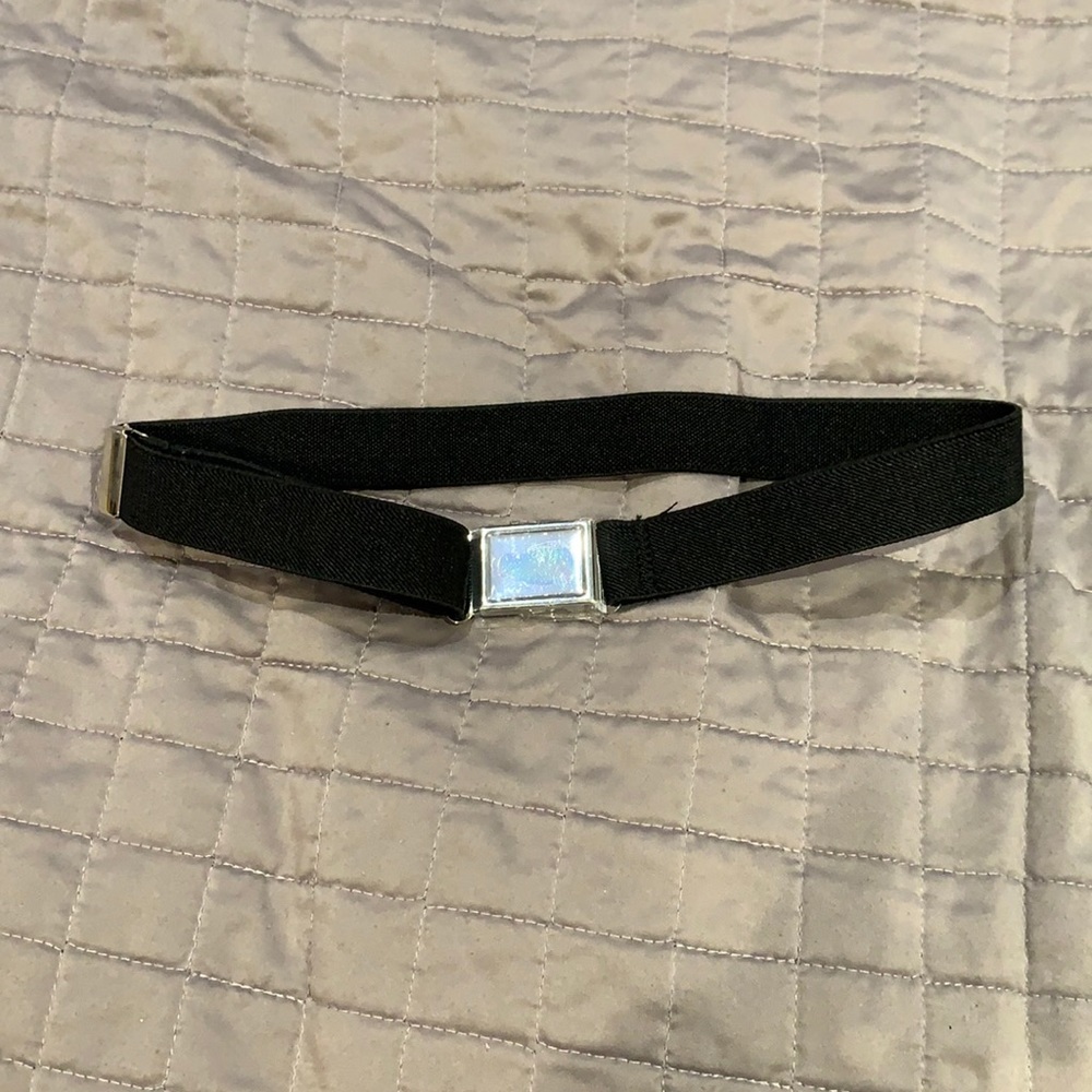 Brand New boys adjustable black magnetic belt
